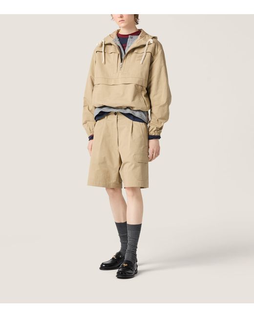 Miu Miu Natural Ripstop Jacket