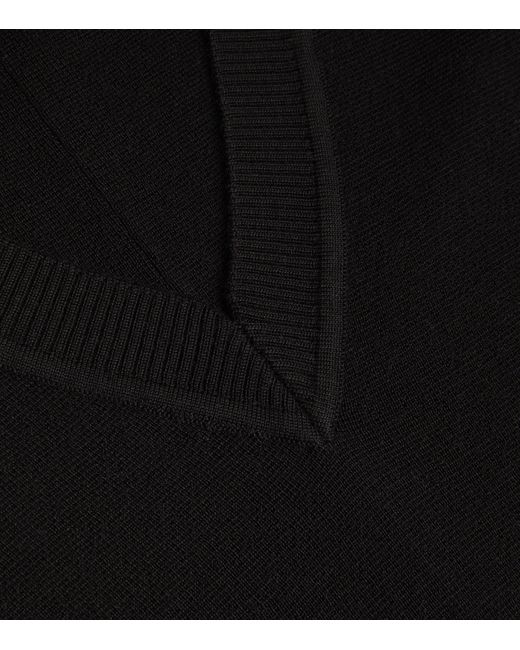 Rag & Bone Black Merino Joy Sweater Vest