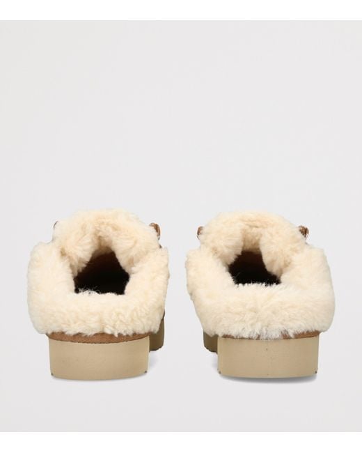 Ugg Brown Suede Lowmel Mules