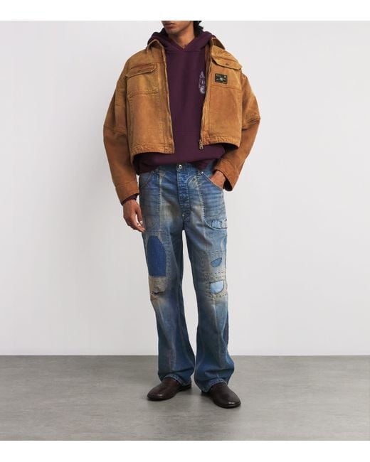 GALLERY DEPT. Blue Straight Bare Knuckle Jeans for men