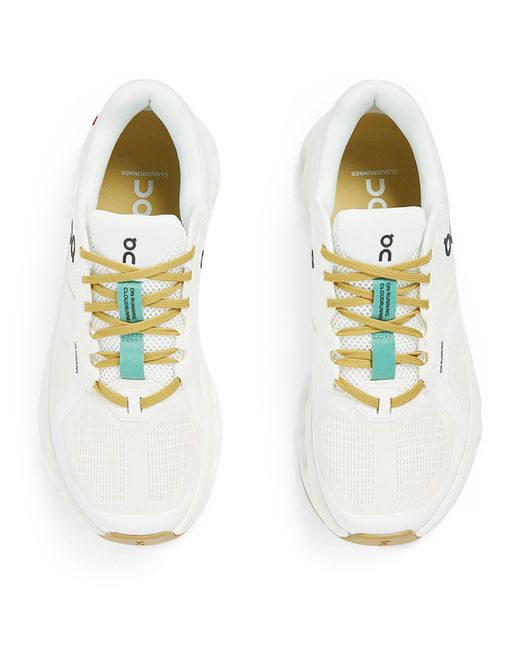 On Shoes White Cloudrunner 2 Trainers