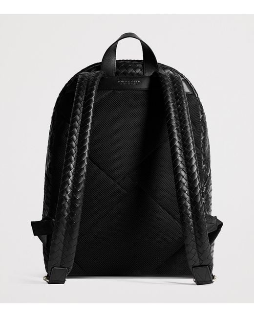 Bottega Veneta Black Calfskin 1975 Backpack for men