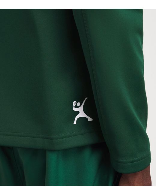 Pulco Studios Green Full Zip Training Hoodie for men