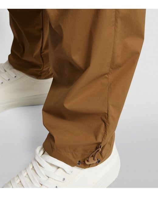 Herno Brown Drawstring Trousers for men