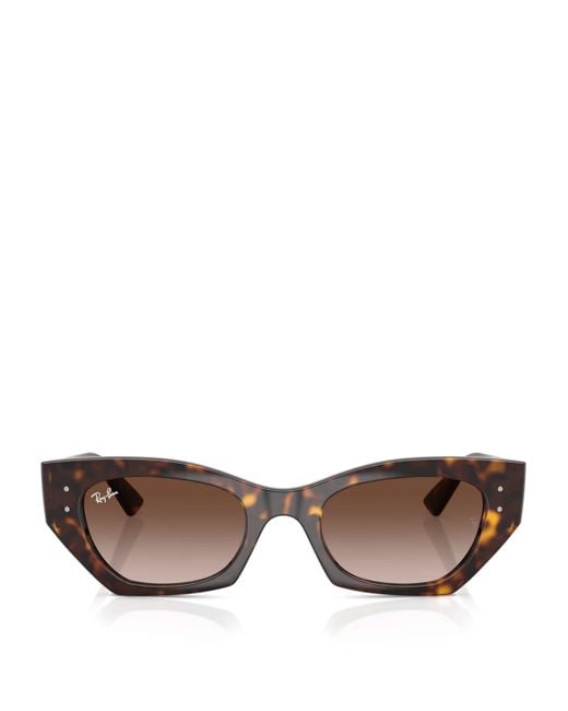 Ray-Ban Brown Rb4430 Zena Sunglasses
