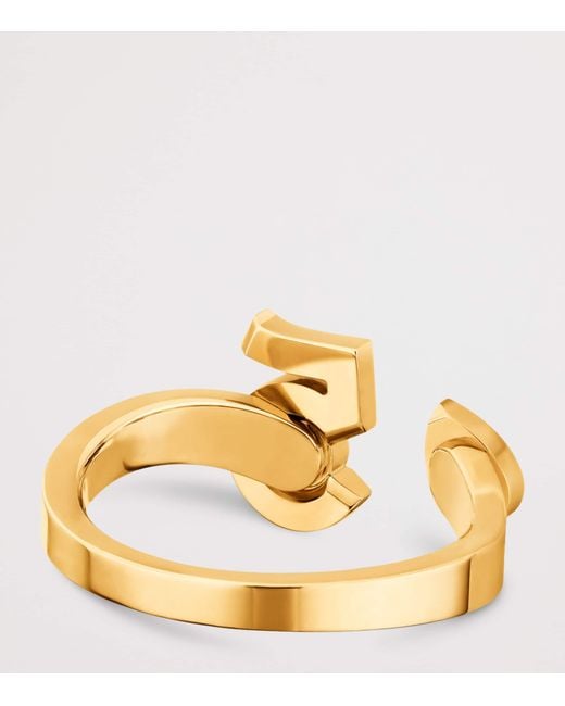 CHANEL Women's Metallic And Diamond Extrait De N˚5 Ring