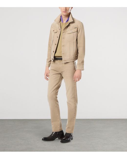 Tom Ford Natural Straight Jeans for men