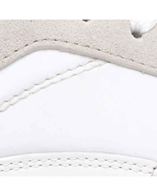 McQueen White Leather Ec1 Sneakers
