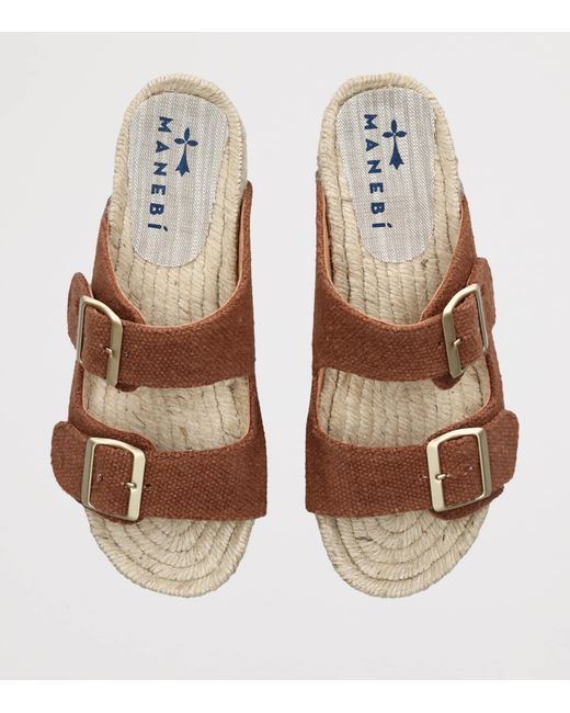 Manebí Brown Hamptons Nordic Sandals