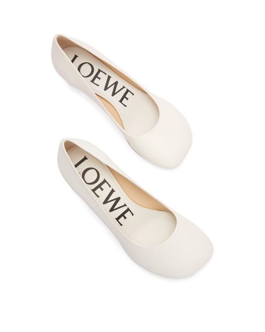 定番の中古商品 Loewe Lyst | White in 45 Pumps Toy Leather 靴