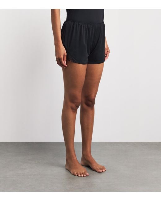 Falke Blue Delicate Touch Pyjama Shorts