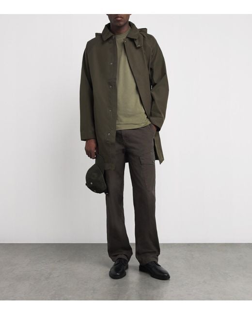 Belstaff Gray Waterproof Force Coat for men