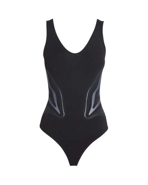 Wolford Black Sleeveless Venus Bodysuit