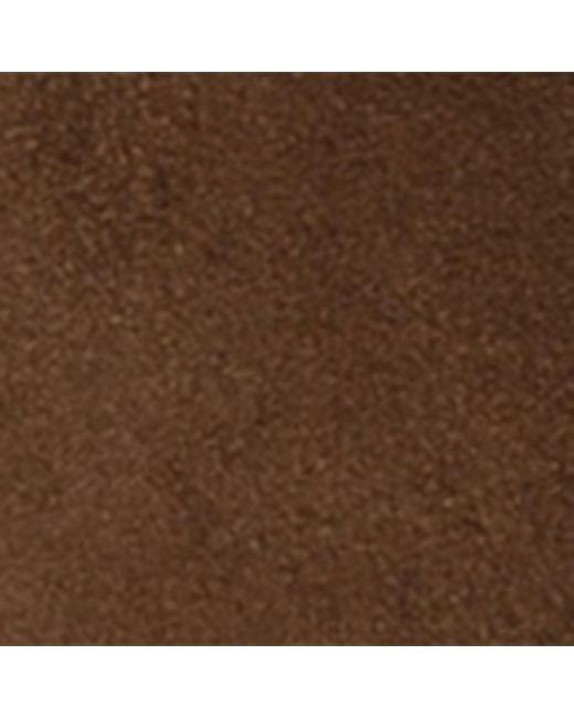 Miu Miu Brown Suede Beau Micro Bag