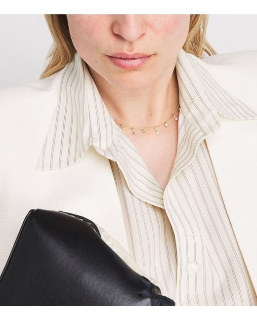 Suzanne Kalan Natural And Diamond Classic Cascade Necklace