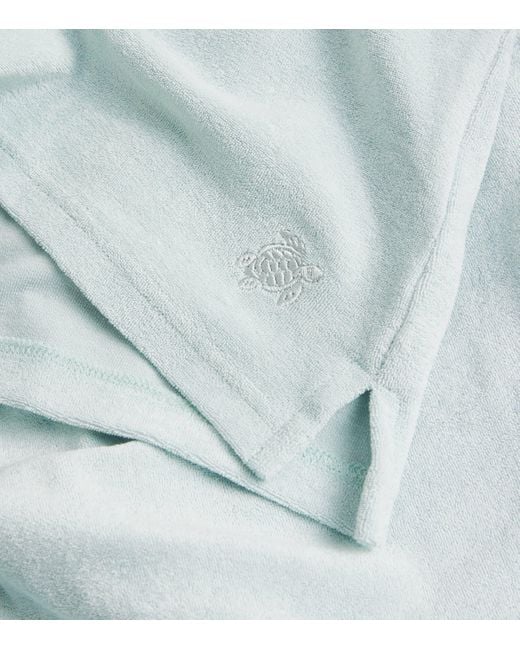 Vilebrequin Blue Cotton-Blend Terry Charli Shirt for men