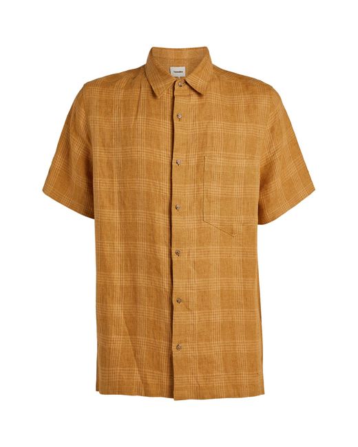 yellow check shirt matching pant