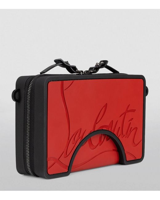 Christian Louboutin Red Adolon Boxy Cross-body Bag for men