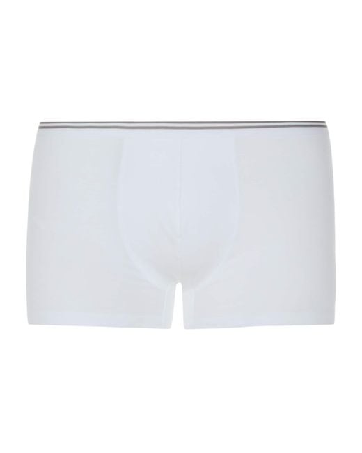Zimmerli of Switzerland White 172 Pure Comfort Trunks for men