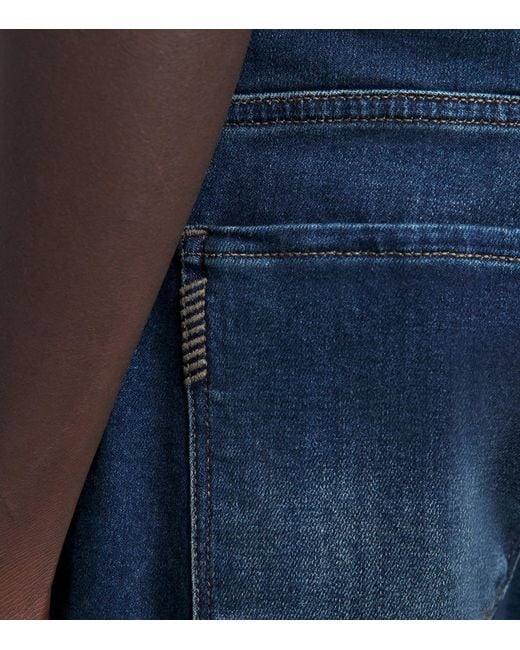 PAIGE Blue Normandie Straight Jeans