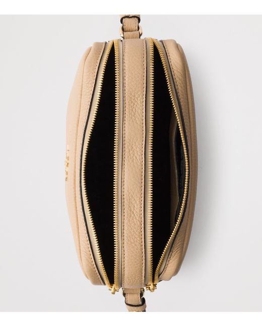 Prada Brown Small Leather Cross-Body Bag