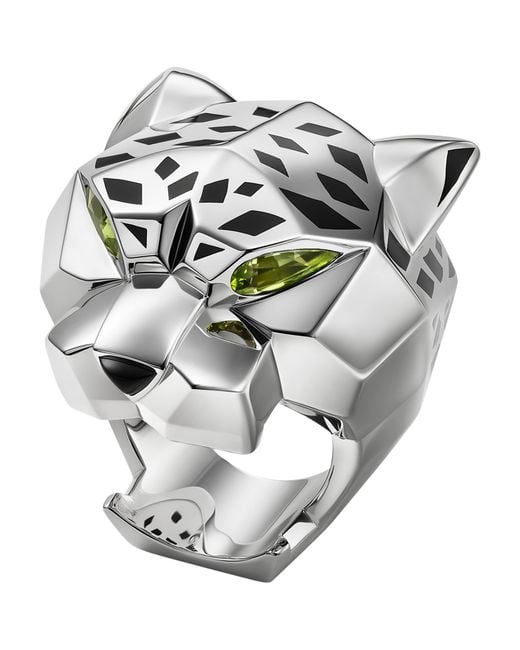 Cartier Metallic Panthère De Ring