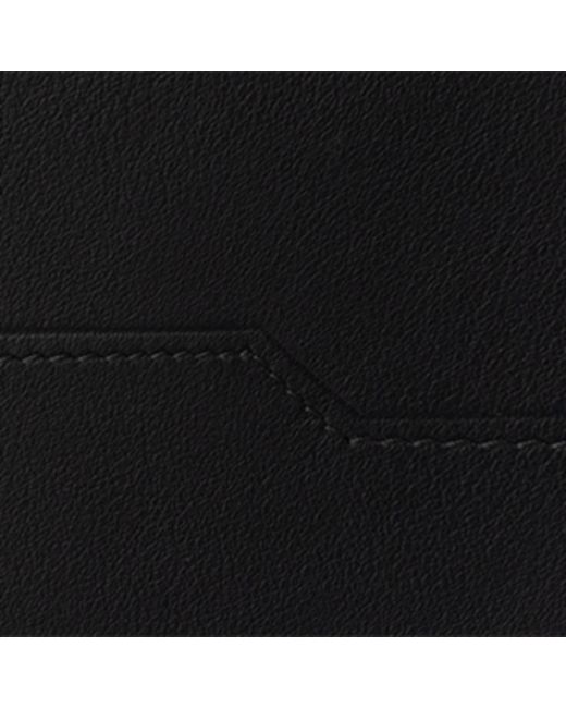 Chopard Black Mini Leather Heritage Bifold Wallet