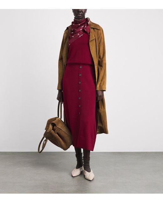 Altuzarra Red Cashmere Otto Sweater