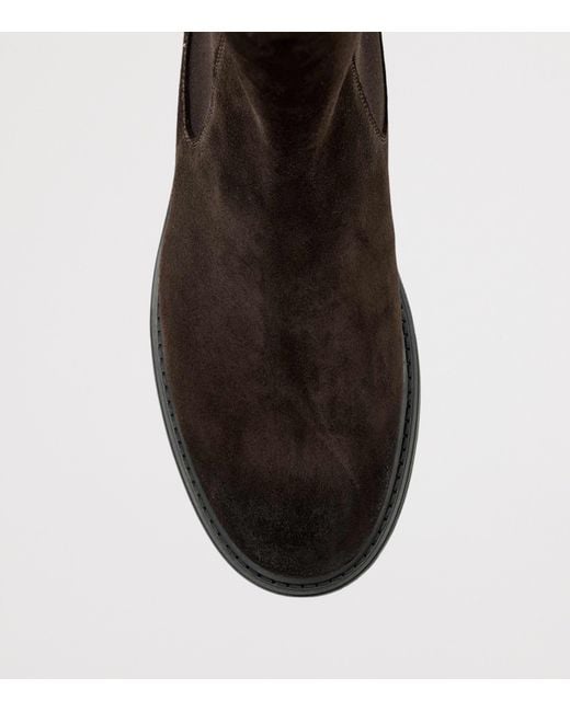 AllSaints Black Suede Beryl Boots