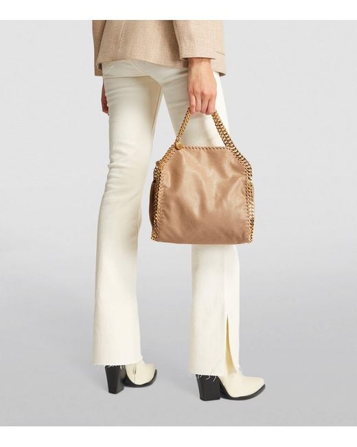 Stella McCartney Brown Mini Falabella Tote Bag