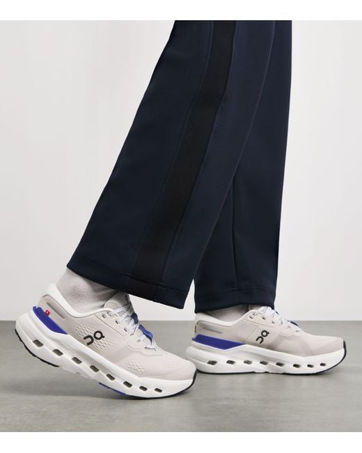 On Shoes White Cloudrunner 3 Trainers