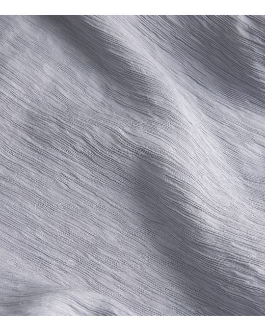 Totême  Gray Mistral Slouch-Waist Top