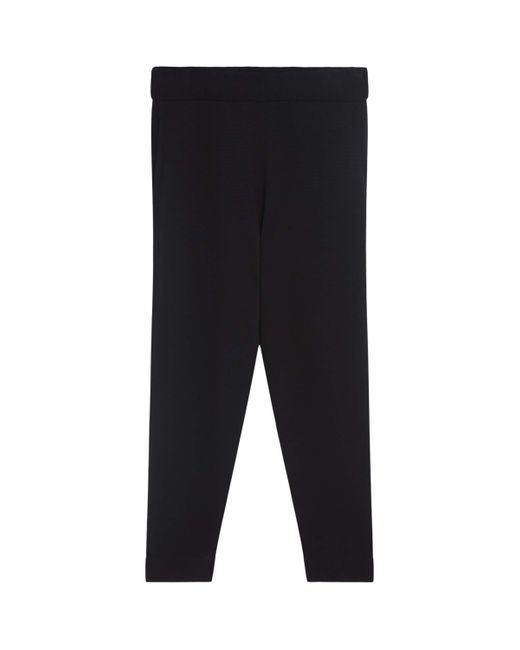 Dunhill Black Cotton-Cashmere Sweatpants for men