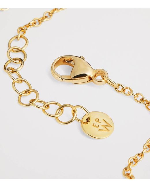 Emily P. Wheeler Metallic And Sapphire Tilly Bracelet