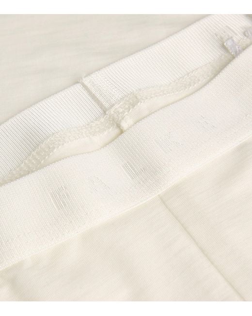 Falke White Daily Climawool Tights