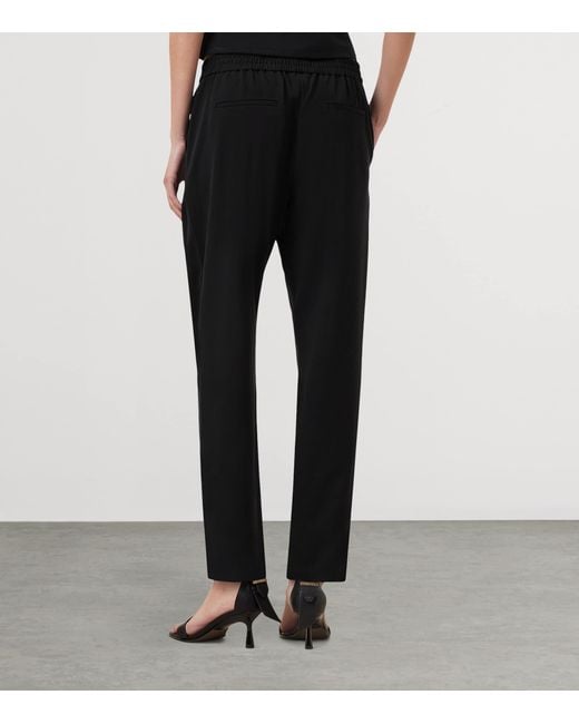 AllSaints Black Aledia Tailored Trousers