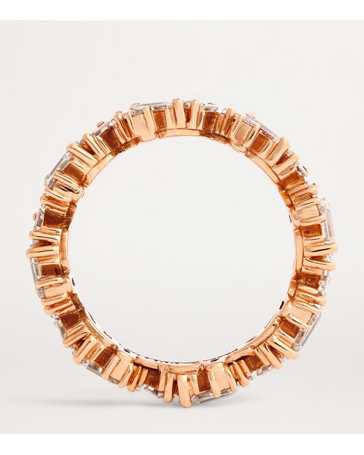 Suzanne Kalan Metallic And Diamond Frenzy Eternity Ring