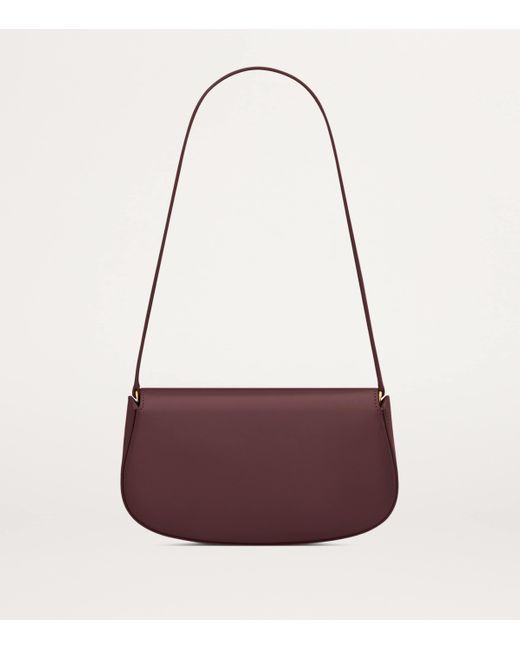 Saint Laurent Purple Mini Flap Shoulder Bag