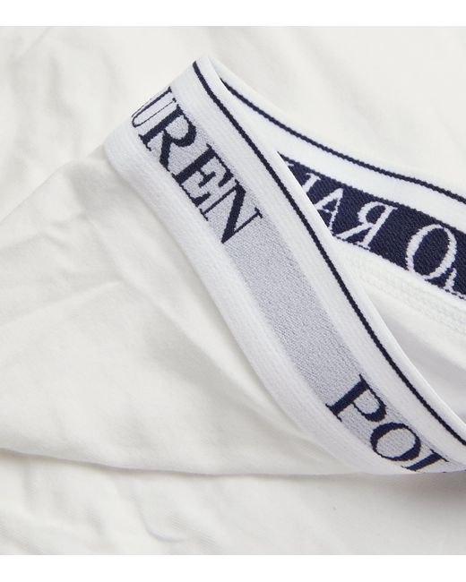Polo Ralph Lauren White Stretch-Cotton Boxer Briefs for men