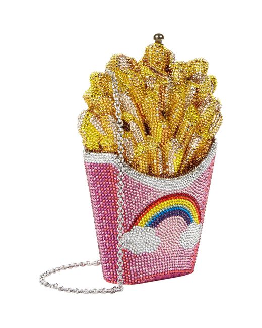 Judith Leiber Rainbow French Fries Clutch