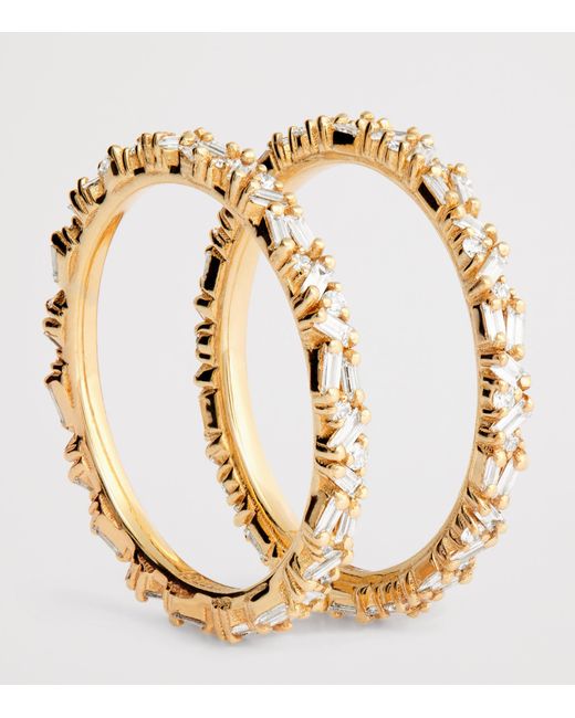 Suzanne Kalan Metallic And Diamond Tech Ring Jackets