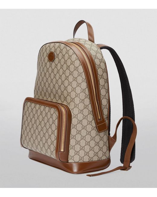 Gucci Natural Backpack With Interlocking G for men