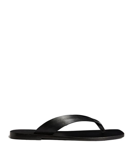 A.Emery Black Kinto Sandals