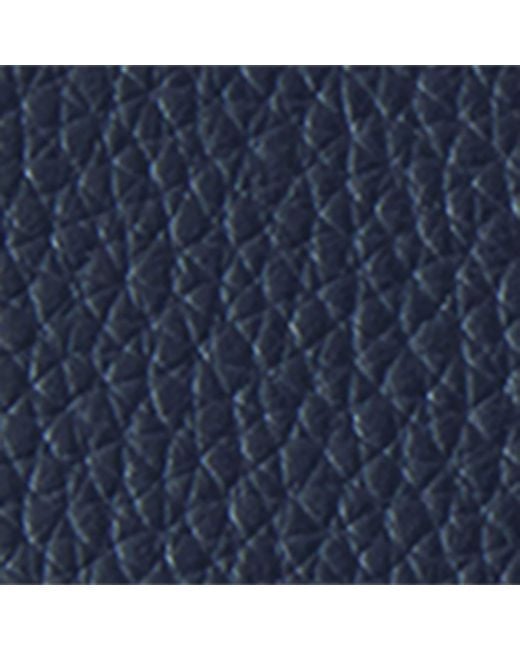 Mulberry Blue Leather Logo Plaque Purse