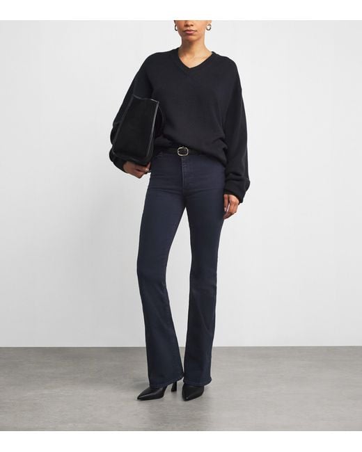 FRAME Blue The Reboot Bootcut Jeans