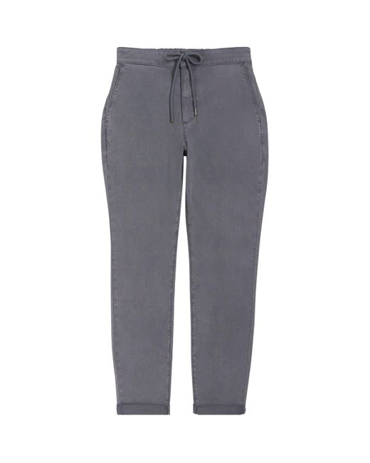 PAIGE Gray Drawstring Fraser Chinos for men