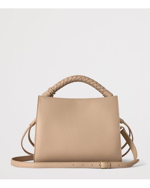 Mulberry Natural Small Leather Iris Shoulder Bag