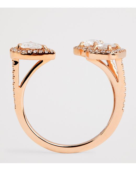 Messika Metallic And Diamond My Twin Ring