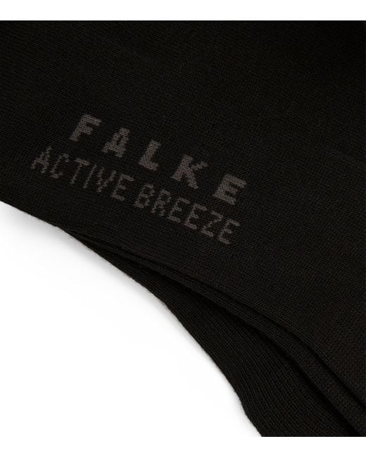 Falke Black Active Breeze Sneaker Socks