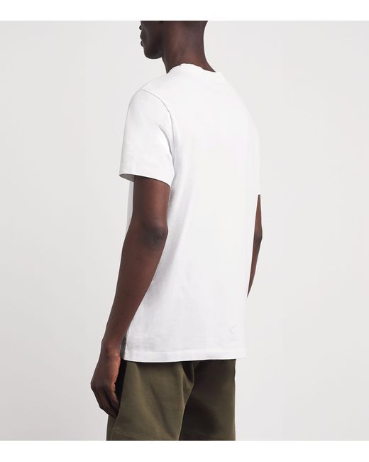 Canada Goose White Emerson Crew-Neck T-Shirt for men